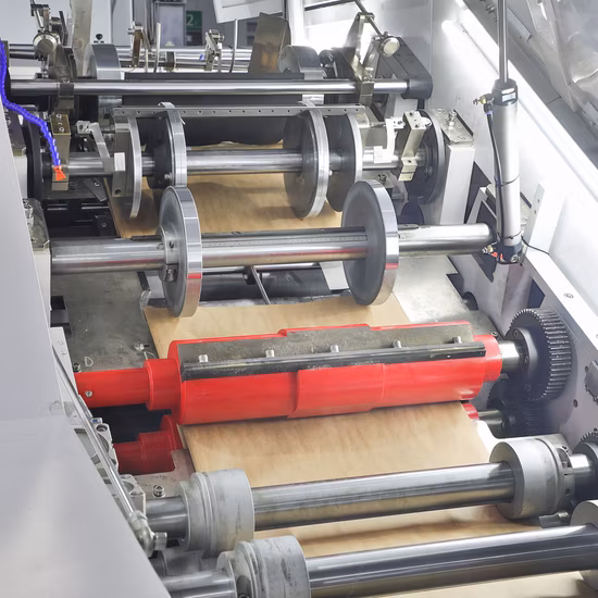 角底袋を作る紙袋包装機